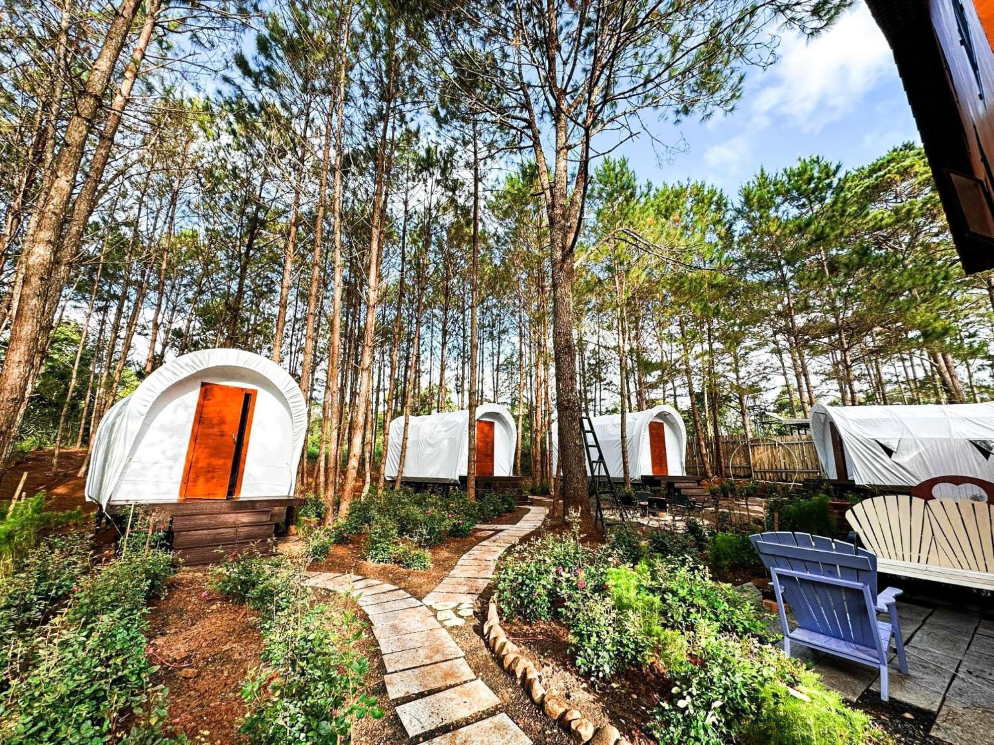 De Vivre Homestay Mang Den Kon Von Kla Экстерьер фото